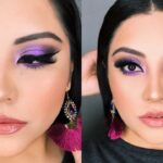 Descubre cómo lograr un maquillaje morado sencillo y radiante en solo unos pasos. Perfecto para quienes aman los tonos púrpuras.