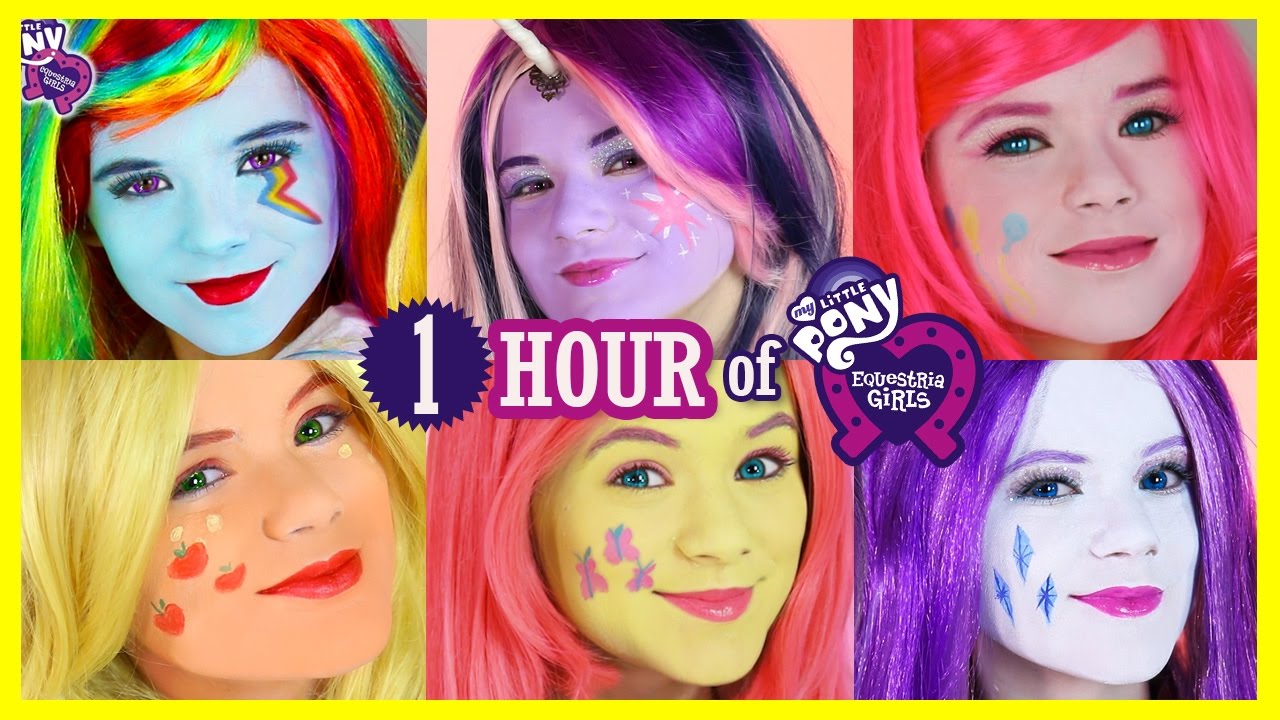 Encuentra el mejor maquillaje My Little Pony para niñas y diviértete maquillándote como un pony mágico.
