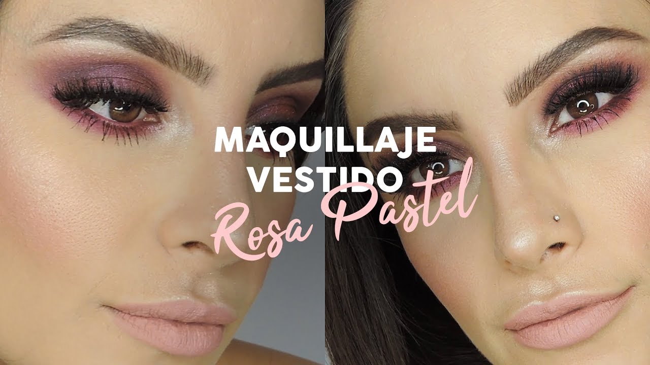 Descubre cómo lograr un maquillaje natural perfecto para combinar con tu vestido rosa.