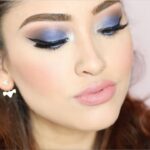 Descubre el encanto del maquillaje natural en tonos azules y luce radiante.