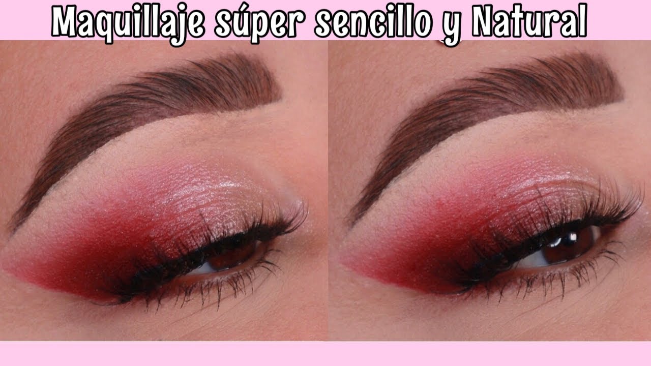 Descubre el encanto del maquillaje natural en tonos rojos
