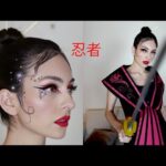 Transforma tu look con el maquillaje ninja para mujer.