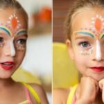 Encuentra el mejor maquillaje para niña arcoiris y diviértete con colores brillantes y creativos.