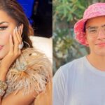 Disfruta del icónico maquillaje de Gloria Trevi de los 80: estilo retro y auténtico.