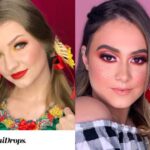 Descubre el impacto del maquillaje artístico rojo, ¡deslumbra con estilo!