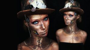 Descubre el fascinante mundo del steampunk maquillaje y crea look únicos y originales. Ingresa y deslumbra con tu estilo retro-futurista.
