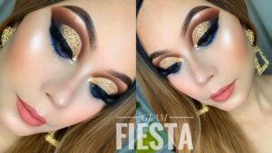 Descubre el encanto del maquillaje tono dorado – Resalta tu Belleza con estilo y sofisticación – ¡Fascina con un look radiante!