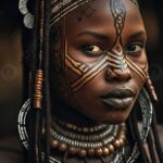 Descubre el fascinante maquillaje tribal para mujeres y resalta tu Belleza con estilo.