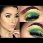 ¡Descubre el maquillaje para niñas verde más divertido y seguro!