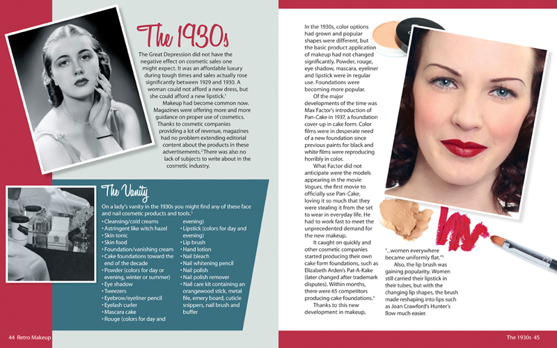 Explora el glamour vintage del maquillaje de los años 60 y 70.