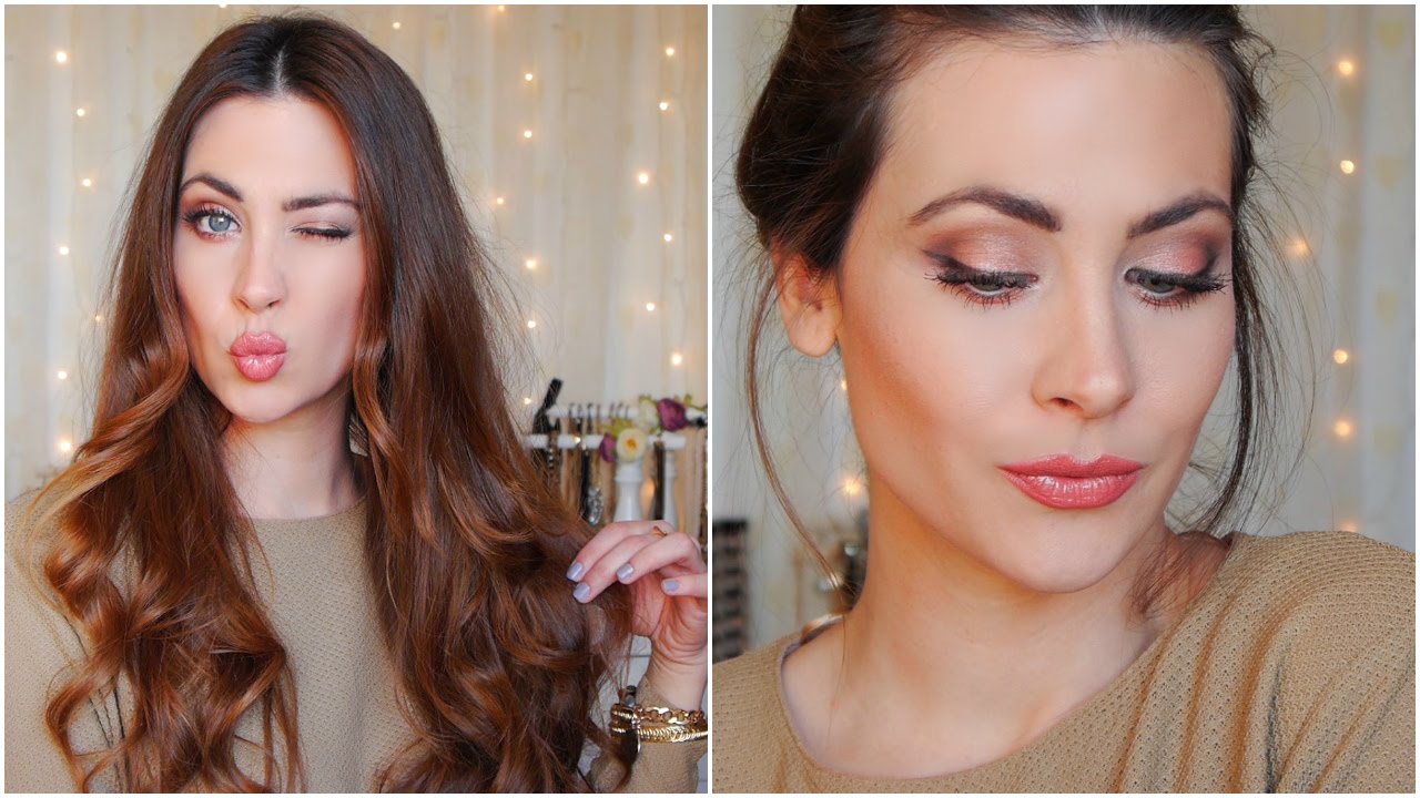 Consigue un look fresco con maquillaje natural y ondas – ¡Descubre cómo lograrlo!