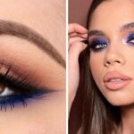 Descubre el mejor maquillaje para resaltar tu vestido azul de fiesta de día