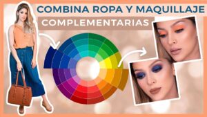 Descubre el mejor maquillaje para tu vestido azul y rosa.