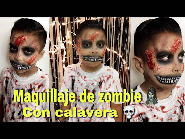 Maquillaje zombie niño: transforma a tu pequeño en el monstruo más adorable