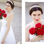 Impactantes maquillajes de novia rojo para deslumbrar.