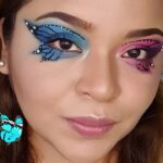 Consigue un look mágico con el maquillaje de mariposa para mujer.