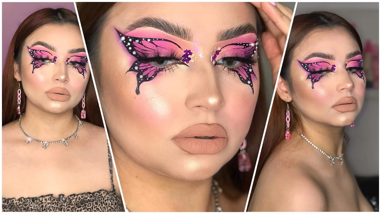 Consigue un look de mariposa con nuestro maquillaje aesthetic