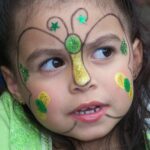 Luce encantadora con nuestro maquillaje de mariposa para niñas