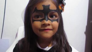 ¡Descubre el maquillaje Batman perfecto para tu niña!
