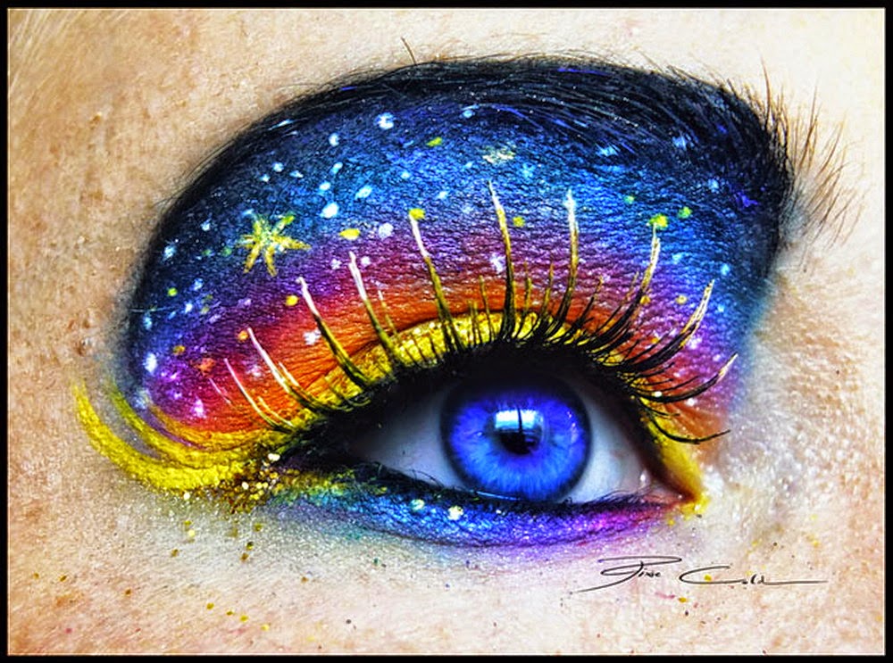 «Descubre el increíble maquillaje artístico de ojos y resalta tu mirada»