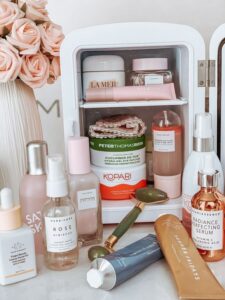 Organiza tus productos de cuidado de piel con estilo