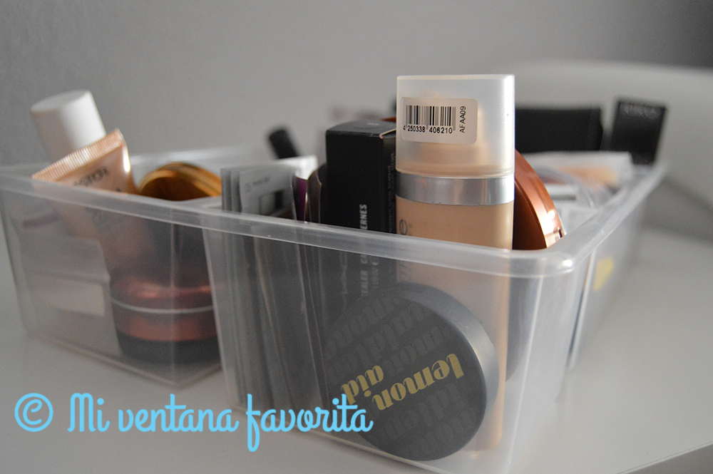 Descubre cómo organizar tu maquillaje de forma práctica y funcional con IKEA.