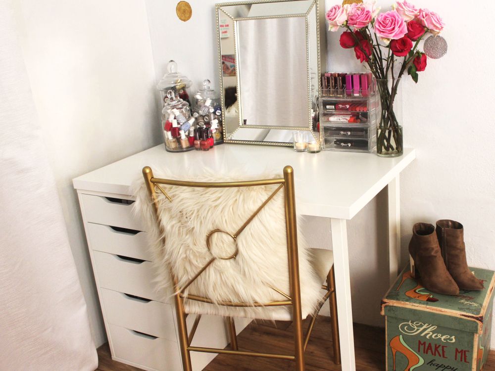 Organiza tu maquillaje de forma estética y práctica.