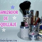 Organiza tus cosméticos con este práctico organizador de maquillaje casero