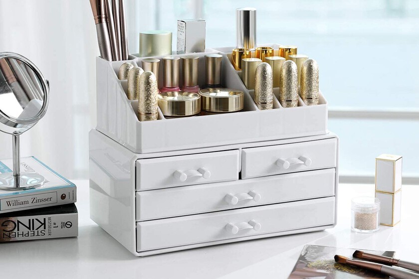 Descubre el mejor organizador de maquillaje grande para tener todo en orden