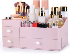 Organizador de maquillaje y cuidado de la piel: todo en su lugar
