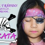 Descubre cómo hacer un maquillaje de pirata fácil para niñas