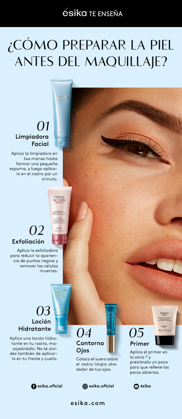 Prepárate para lucir radiante: skincare antes del maquillaje