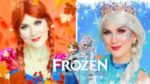 Maquillaje Frozen para niñas: Descubre la magia en tu rostro
