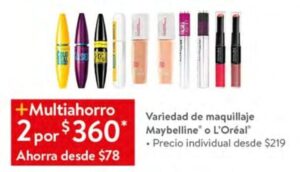 Encuentra el mejor maquillaje Maybelline en Walmart y luce radiante