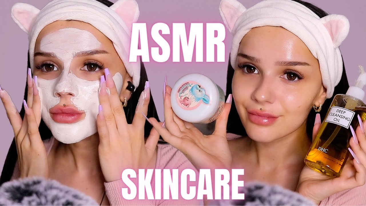Relaja tu piel con ASMR de cuidado facial chino