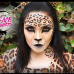 Maquillaje de leopardo para niñas: Transforma su rostro en un divertido felino