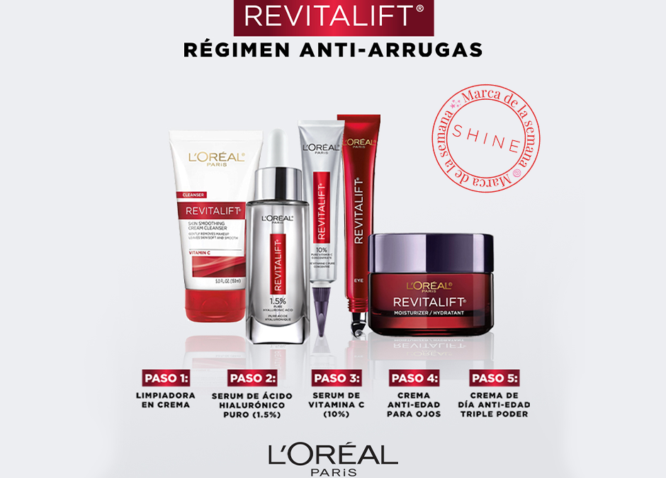 Rutina de cuidado facial con L’Oreal: piel radiante en minutos