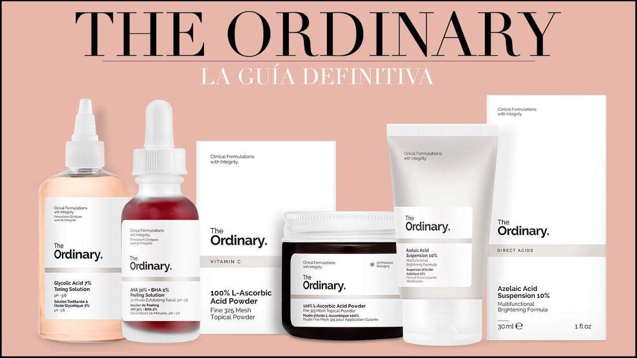 Rutina de cuidado facial para principiantes con The Ordinary