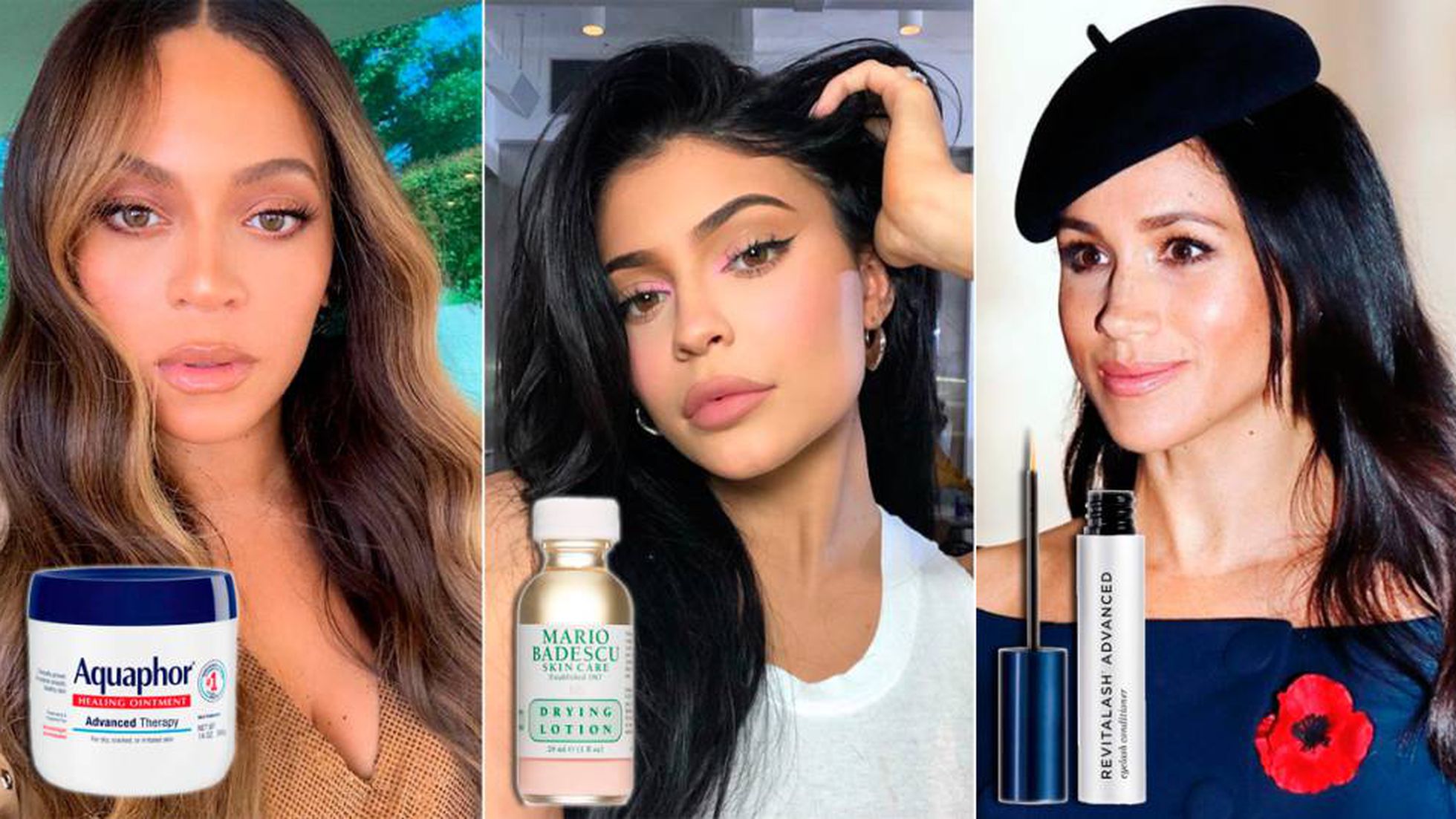 Secretos de belleza de famosos: productos para el cuidado de la piel