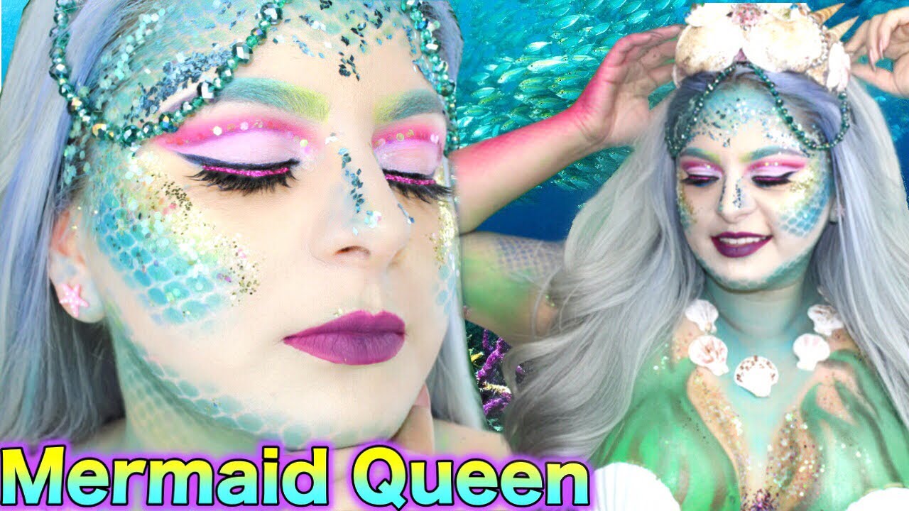 Crea un look de sirena con nuestro maquillaje artístico