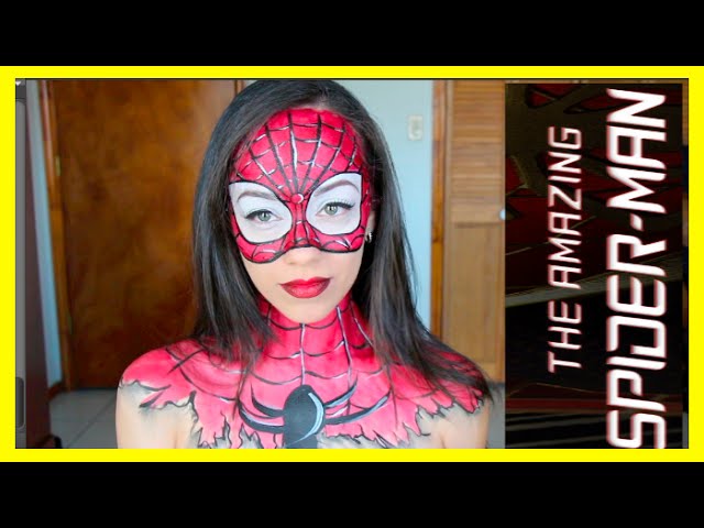 Maquillaje Spiderman para niñas: ¡transforma a tu hija en su superhéroe favorito!