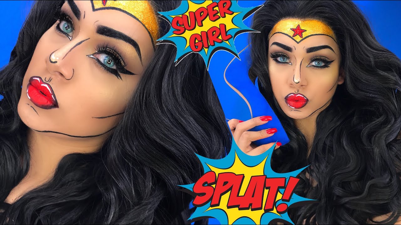 Descubre el increíble maquillaje artístico de superhéroes y sé el protagonista de tu propio cómic.