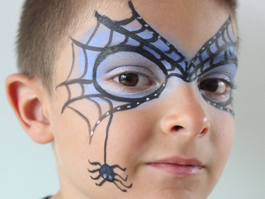 Maquillaje telaraña para niñas: crea looks únicos y divertidos