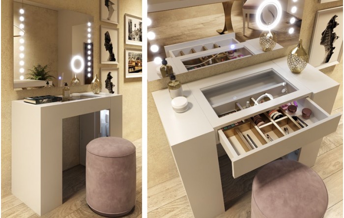 Encuentra el mejor tocador de maquillaje económico y funcional