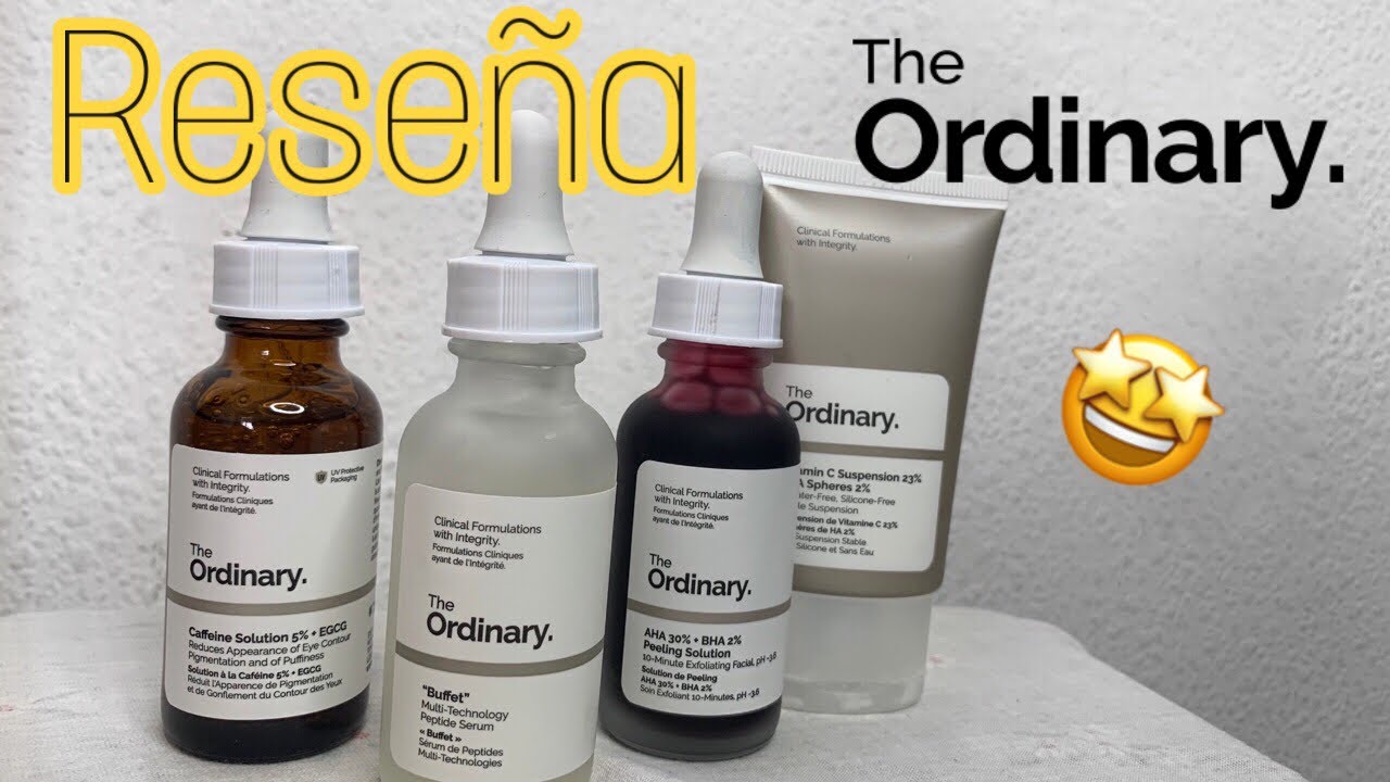 Transforma tu piel mixta con los productos de skincare de The Ordinary