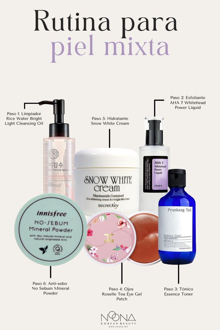 Transforma tu piel mixta con nuestra rutina skincare