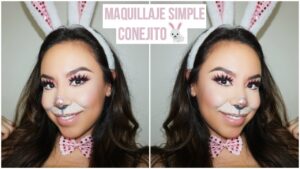 Aprende a hacer un maquillaje de conejo sencillo y divertido