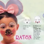 Obtén un maquillaje artístico de ratón con estilo único.