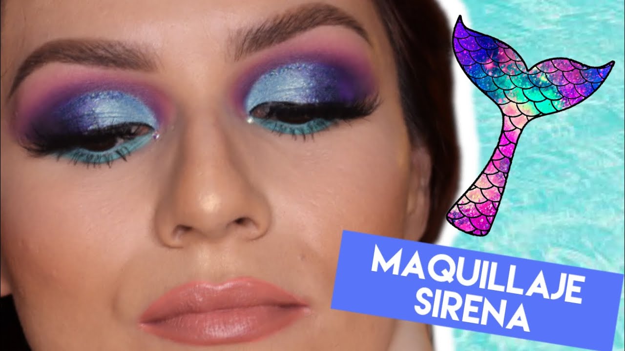 Descubre la magia del maquillaje sirena y deslumbra con tu look acuático.
