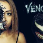 Transformate en el icónico Venom con nuestro maquillaje artístico.